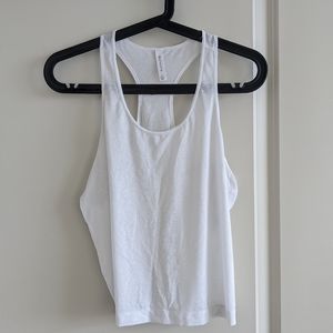 Athleta Cropped Racerback Tank
